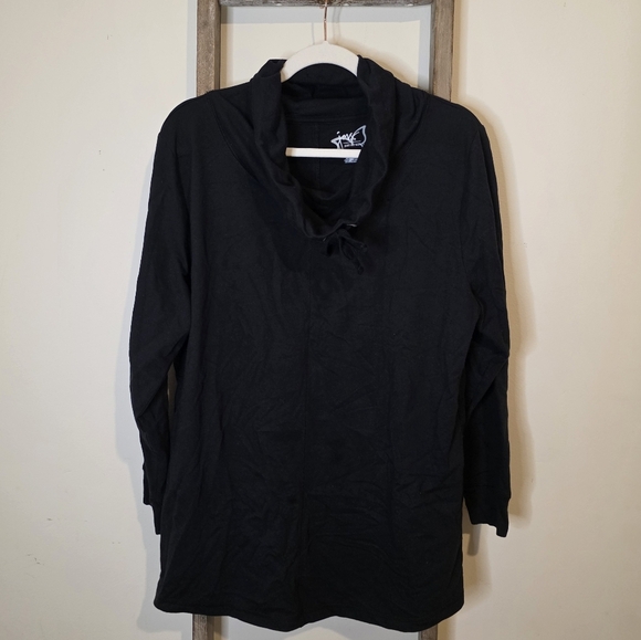 ⭐️40% Off⭐️ Just My Size French Terry Cowl Neck Plus Size Tunic - Picture 7 of 11